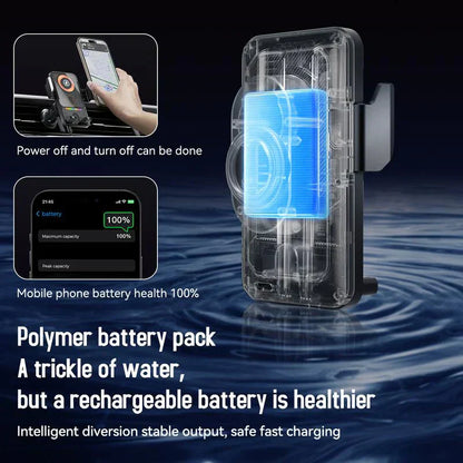 Best-Selling 2-in-1 Car Phone Holder + Wireless Charger