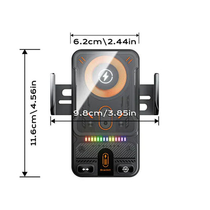 Best-Selling 2-in-1 Car Phone Holder + Wireless Charger