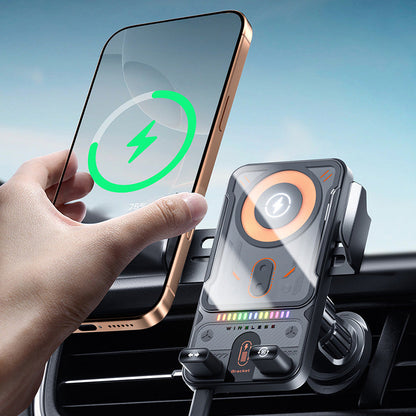 Best-Selling 2-in-1 Car Phone Holder + Wireless Charger